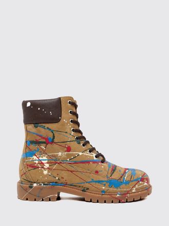 Philipp Plein Boot Men color Red