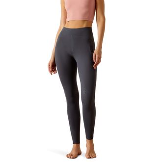 Ariat Womens Venture Thermal Half Grip TightRiding Breech in Ombre Blue, Size X-Small, by Ariat