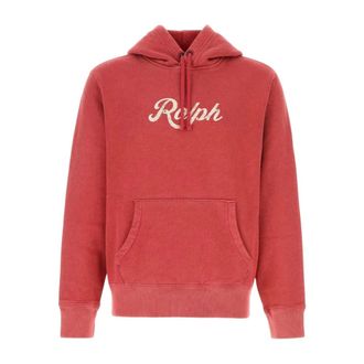 Polo Ralph Lauren Hoodies, male, Red, Size: XL Logo Hoodie