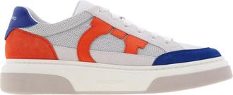 Ferragamo Cassina Gancini Low-Top Sneakers, Size 9