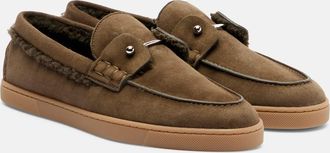 Christian Louboutin Chambeliboat suede loafers