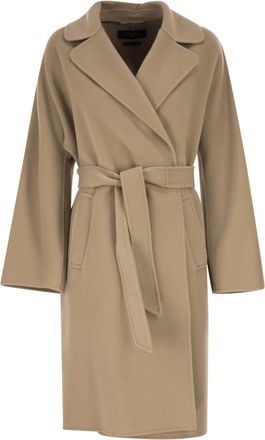 Max Mara Weekend Maxmara Wkdcivada Double Wool Blend Dressing Gown Coat