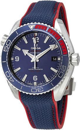 Omega Speciality Olympic Games Pyeongchang 2018 Pepsi Bezel Mens Watch 522.32.44.21.03.001