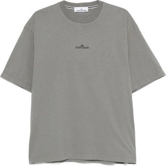 Stone Island Logo-Embroidered T-Shirt