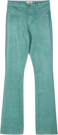 L'agence Ruth high-rise bootcut jeans - women - Cotton/Elastane/Spandex/Elastane - 25 - Green