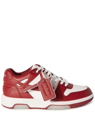 Off-white Out Of Office leather sneakers - women - Leather - 38
