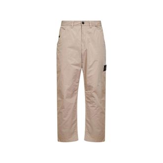 Stone Island Logo-badge Trousers