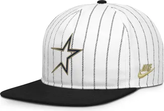 Nike Houston Astros Pro Nike Mens MLB Adjustable Hat in White | NB57064NH94-JFJ