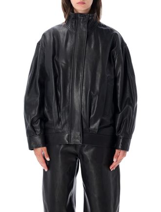 Arma Paula Oversized Lambskin Leather Jacket
