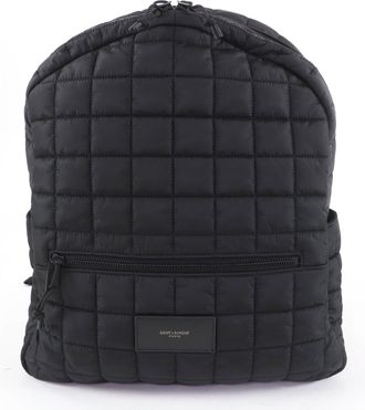 Saint Laurent Black Quilting Backpack (Pre-Owned)