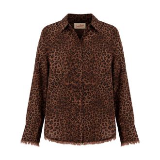 MC2 Saint Barth Cristal Shirt - female - MC2 Saint Barth - Shirts - Brown - M - Blouses & Shirts