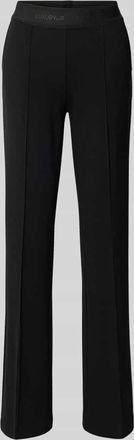 Toni Stoffhose mit elastischem Bund in Black, Größe 38