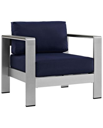 ModWay Dnu Modway Outdoor Shore Outdoor Patio Aluminum Armchair