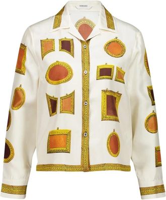 Versace Donna, Camicette, Multicolore, S, new