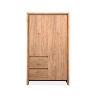Calicosy Aparador 2 puertas 2 cajones efecto madera l86 cm