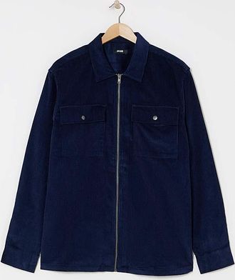 Jacamo Cord Zip Through Overshirt
