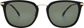 HUGO BOSS Green Square Mens Sunglasses BOSS 1287/F/SK 02M2/QT 56