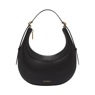 Coccinelle Whisper Mini Bag - Dames - Tassen - Zwart - Maat: ONE Size Katoen