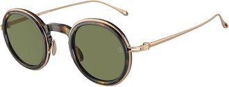 Giorgio Armani AR6147T 33532A Mens Sunglasses Gold Size 43