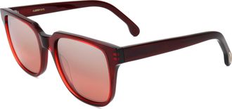 Paul Smith Unisex Flash Red/Deep Red 54mm Sunglasses