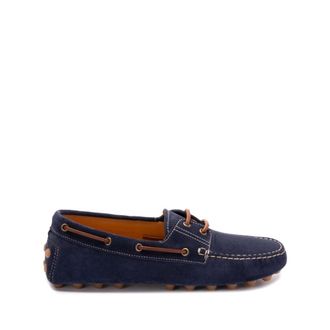 Tod's Heren, Schoenen, Blauw, Maat: 42 EU Leer