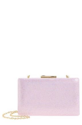 Kurt Geiger Box Clutch in Light/Pastel Purple at Nordstrom Rack