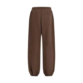 Palm Angels Cotton Joggers - Brown