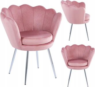 OEM Sill&oacute;n De Terciopelo Rosa Para Sal&oacute;n/oficina Suave C&oacute;modo Elegante Furnitex
