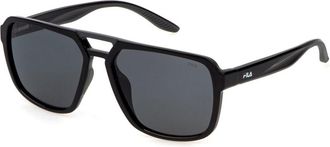 Fila SFI725 Polarized Z42P Mens Sunglasses Black Size 58