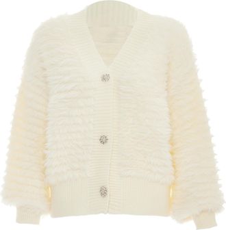 Faina Vest Dames wolwit