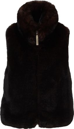 Woolrich Hybrid Synthetic Fur Quilted Vest