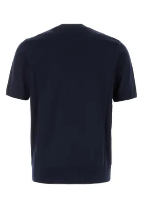 HUGO BOSS Cotton Sweater - Navy