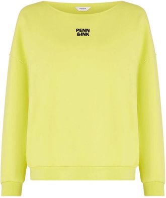 Penn & Ink Penn&Ink N.y, Dames, Sweatshirts & Hoodies, Groen, Maat: 2XL
