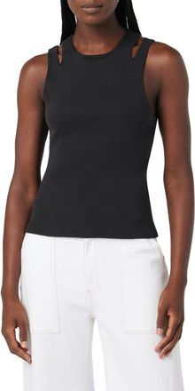 Hudson Cutout High Neck Tank in Black at Nordstrom Rack, Size X-Large