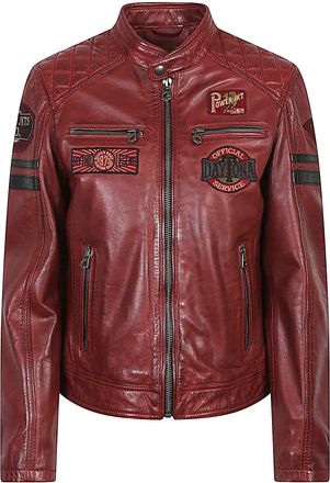 Daytona 73 Daytona 73 Womens Walkora Leather Moto Jacket