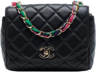 Chanel Pre-owned Cocovado Flap - Dames - Vintage Handtas - Zwart - ONE Size - Leer - Vintage
