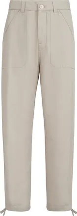 Brunello Cucinelli Drill trousers in Cocoa at Nordstrom, Size 50 It