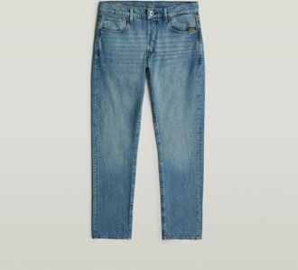 G-Star Mens G-Star RAW 3301 Regular Tapered Jeans - Navy Cotton - Size 30W/30L