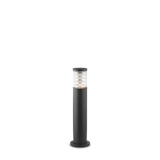 Netlighting Tronco 1 Light Outdoor Short Bollard Black IP44 E27