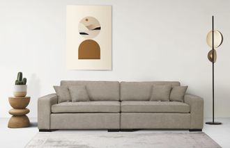 HOME AFFAIRE 2-Sitzer »Skara XXL« Lounge-Sofa XXL mit Federkern-Polsterung, in vielen Bezugsvarianten