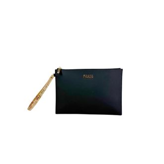Alviero Martini 1A Classe Clutches, female, Black, Size: ONE SIZE Geo Harmonia Clutch Piatta con Polsiera