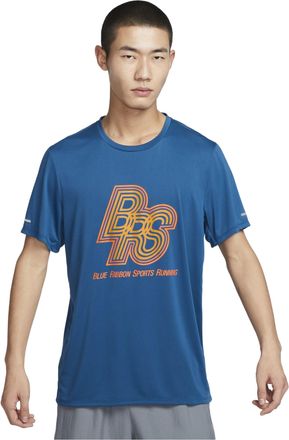 Nike Running Energy Rise 365 Dri-FIT Short-Sleeve Top Court Blue Orange FN3295-476