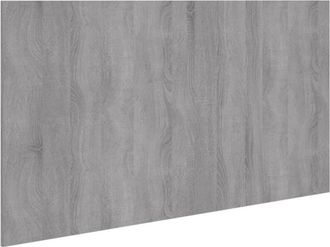 vidaXL Cabecero De Cama Madera Contrachapada Gris Sonoma 160x1,5x80 Cm Vidaxl