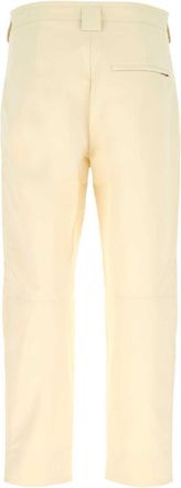 Jil Sander Mens Cotton Trousers Beige