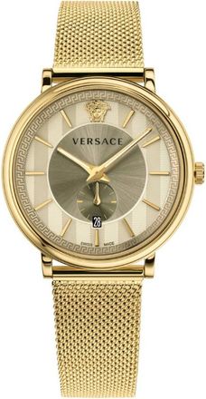 Versace VBQ070017 V-Circle heren horloge 42 mm