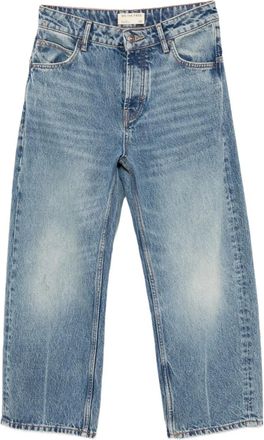 Free People deep trance dropped boyfriend jeans - Blue
