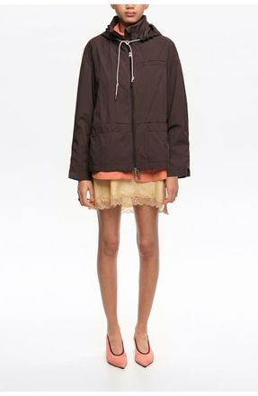 Bimba & Lola Fluid A-Line Trench in Brown at Nordstrom, Size X-Small Eu