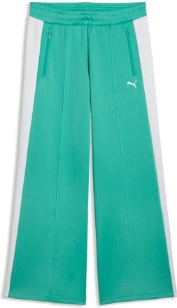 Puma T7 Low Rise Track Pants in Vibrant Green at Nordstrom, Size X-Large