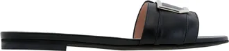 Bally Cerilla Leather Side Sandals, Brand Size 37 ( US Size 6.5 )