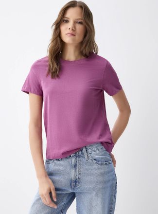 Twik Womens Short-sleeve crew-neck Tee Shirt Relaxed fit